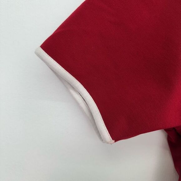 ModCloth Dear Creatures Women’s Burgundy Red Retro Skater Dress - Picture 7 of 12